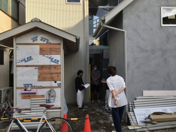 大阪：甲子園の家　現場打合